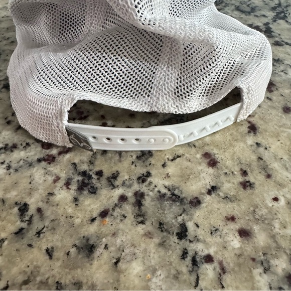 Blue and White Fish Patch Cap - Picture 4 of 4